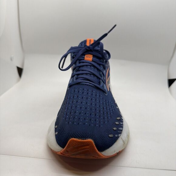 Brooks Glycerin 20 Blue Athletic Running Shoes Sneakers Blue Orange 9.5 D Mens - Picture 9 of 12